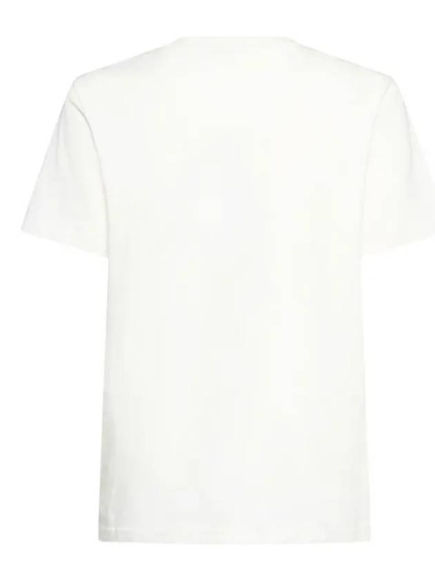 Logo Patch T Shirt White 8C00034 89AJS 032 - MONCLER - BALAAN 2