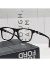 Rectangle Acetate Eyeglasses Black - MONCLER - BALAAN 3