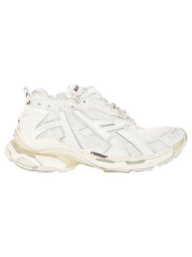 Runner Low Top Sneakers White - BALENCIAGA - BALAAN 1