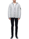 Loom Woven Chambers R-Nylon Down-TC Packable Jacket light Grey - STONE ISLAND - BALAAN 4