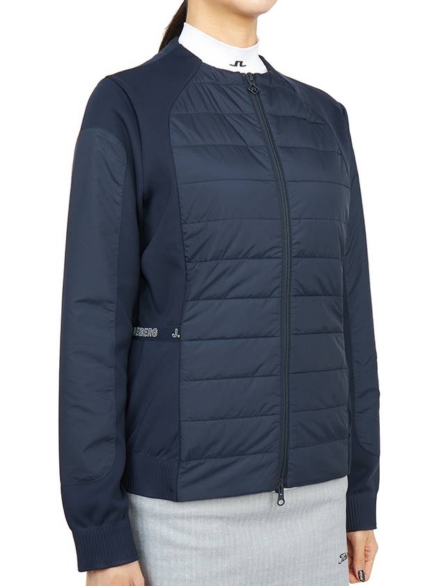 Women's Keisha Golf Padded Jacket Navy - J.LINDEBERG - BALAAN 5