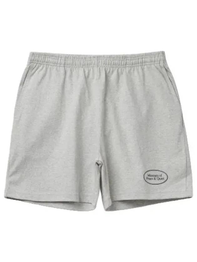 Classic Logo Shorts Pants Heather - MUSEUM OF PEACE & QUIET - BALAAN 1