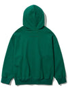 logo embroidered hood green - UJBECOMING - BALAAN 4