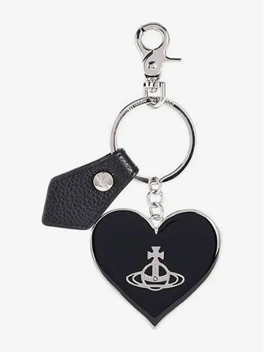 Mirror Heart ORB Key Holder Black - VIVIENNE WESTWOOD - BALAAN 2