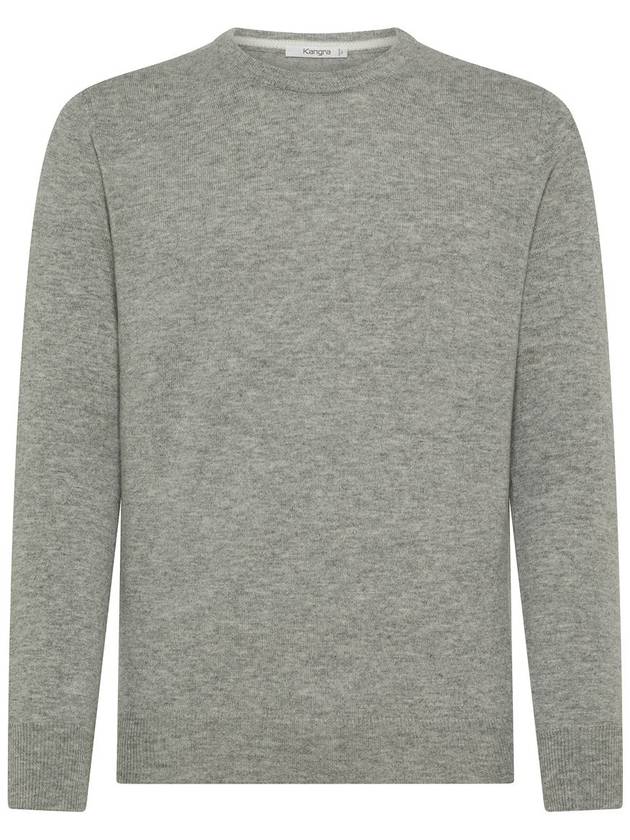 Kangra Cashmere Crew Neck Sweater In Wool And Cashmere - KANGRA CASHMERE - BALAAN 1