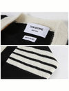 4S Wool Cardigan Black - THOM BROWNE - BALAAN 6