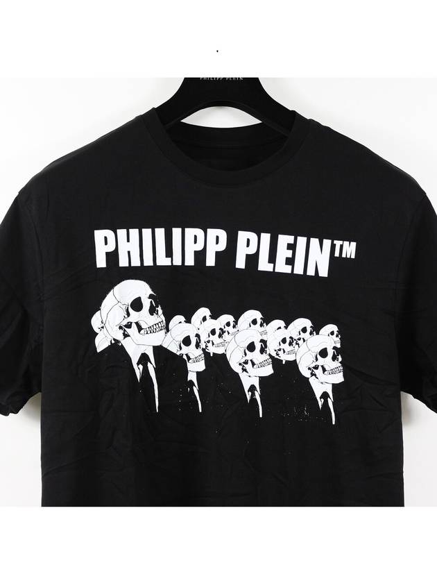 PAAC Multi Skull Logo Short Sleeve T shirt XL Domestic around 100 - PHILIPP PLEIN - BALAAN 5