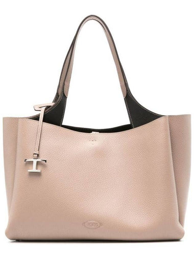 Tod'S Grained Leather Medium Tote Bags - TOD'S - BALAAN 1