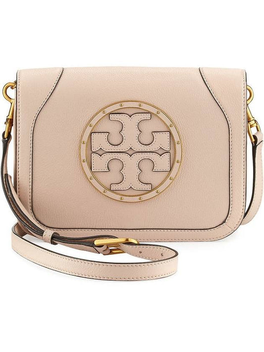 Logo Stud Shoulder Bag Pink - TORY BURCH - BALAAN 1