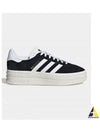 Women's Gazelle Bold Low Top Sneakers Black - ADIDAS - BALAAN 2