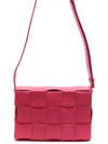 Intrecciato Cassette Cross Bag Cranberry - BOTTEGA VENETA - BALAAN 5