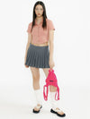 Mini bow backpack pink - PLEATSMAMA - BALAAN 4