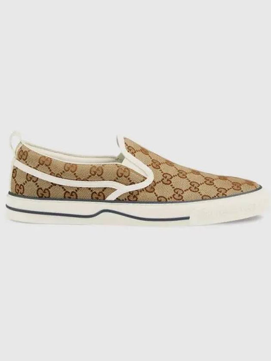 Gucci Tennis 1977 Slip-On Beige - GUCCI - BALAAN 2