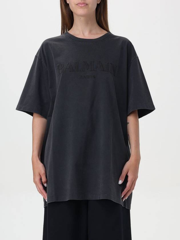 T-shirt oversize con logo Balmain - BALMAIN - BALAAN 1