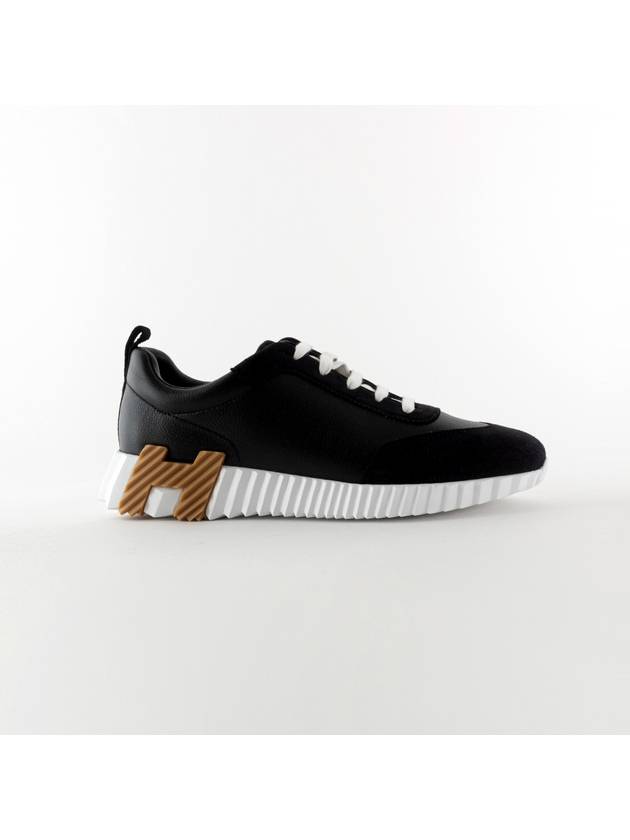 Bouncing Low Top Sneakers Noir - HERMES - BALAAN 4