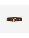 LV Iconic Bracelet Arthur Leather Gold - LOUIS VUITTON - BALAAN 1