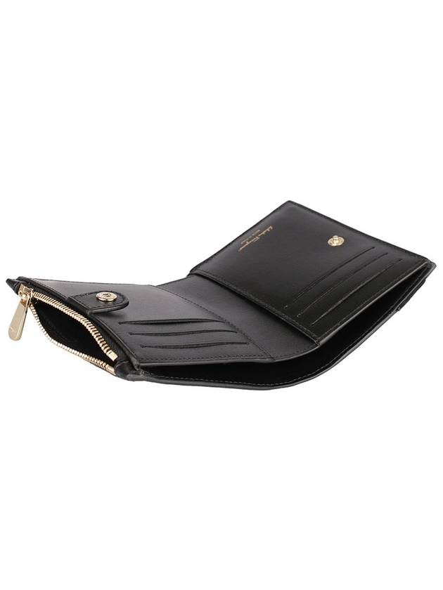 Vara Bow Half Wallet Black - SALVATORE FERRAGAMO - BALAAN 9