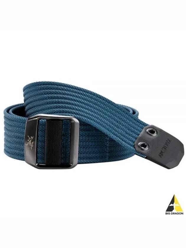 Conveyor Bird Logo Metal 38mm Fabric Belt Navy - ARC'TERYX - BALAAN 2