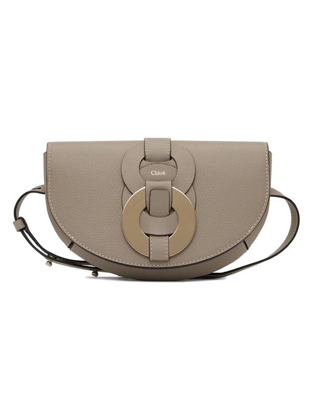 Darryl leather belt bag gray - CHLOE - BALAAN 1