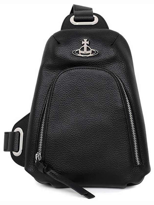 ORB Logo Sling Bag Black - VIVIENNE WESTWOOD - BALAAN 2