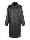 Boxy Rain Coat Ash Black - LEMAIRE - BALAAN 2