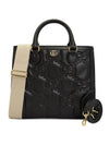 Women's Matelasse Tote Bag Black - GUCCI - BALAAN 1