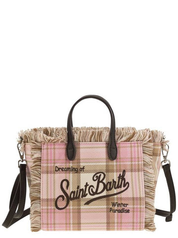 Mini Vanity bag with bangs and embroidered logo - MC 2 SAINT BARTH - BALAAN 1