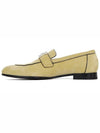 Beige Clean Noir Paris Loafers - HERMES - BALAAN 2