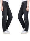 Straight fit denim jeans FTR020 611 031 - AMI - 4