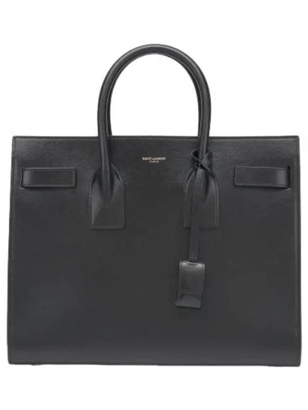 Small Sac de Jour Tote Bag Noir Handbag - SAINT LAURENT - BALAAN 1