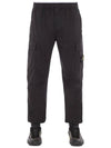 Wappen Patch Cargo Track Pants Black - STONE ISLAND - BALAAN 2