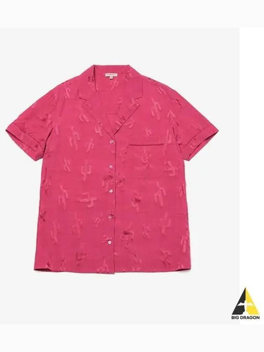 PARIS COLLECTION CHEMISE BELLINI CACTUS RED - BENSIMON - BALAAN 1