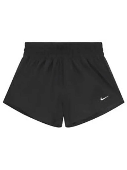 Dri Fit One Mid Rise 3 Inch Brief Lined Shorts Black - NIKE - BALAAN 1