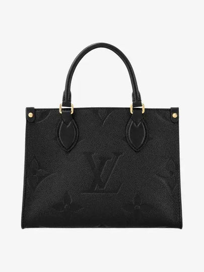 OnTheGo PM Monogram Tote Bag Black - LOUIS VUITTON - BALAAN 2