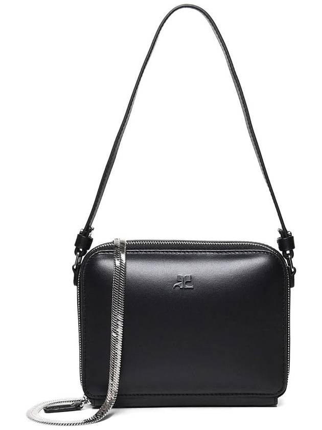 Courrèges Cloud Chained Leather Bag - COURREGES - BALAAN 1