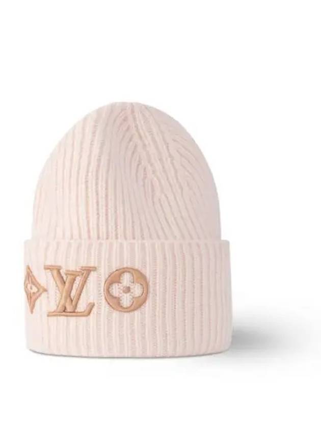 LV Headline Beanie Beige - LOUIS VUITTON - BALAAN 2