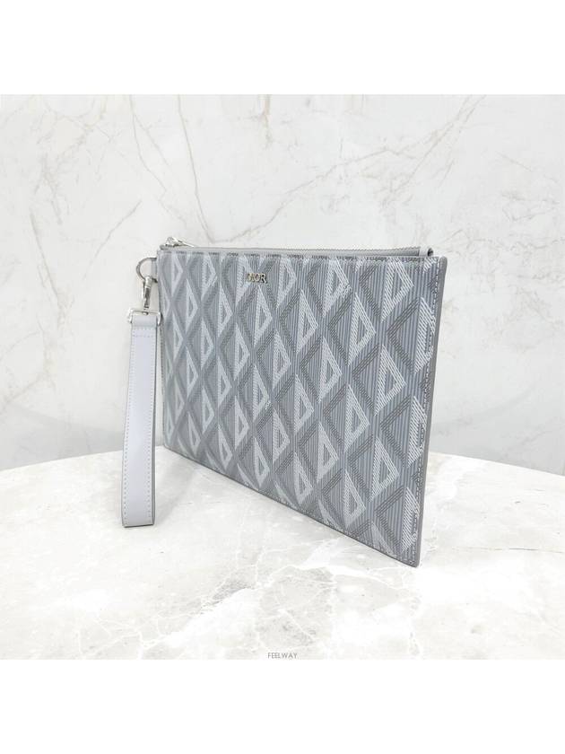 Lux You Gray CD Diamond A5 Pouch 2ESCA490DCO - DIOR - BALAAN 2