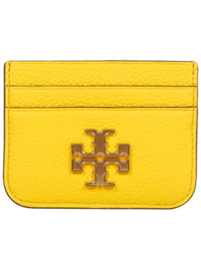 Eleanor Card Wallet Yellow - TORY BURCH - BALAAN 2