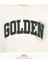 Logo Short Sleeve T-Shirt Ivory - GOLDEN GOOSE - BALAAN 11