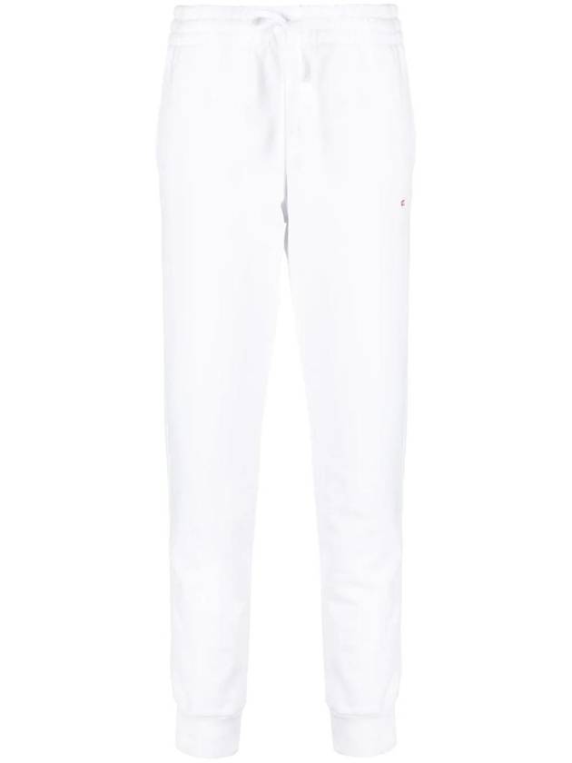 P-Jamy-Microdiv Drawstring Track Pants White - DIESEL - BALAAN 1