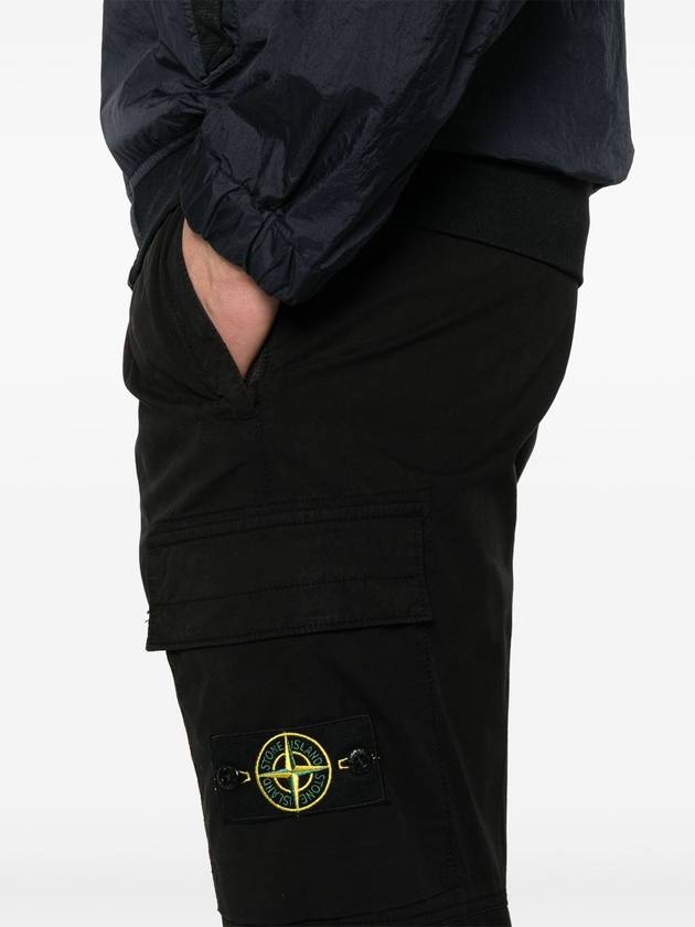 Stone Island Trousers Black - STONE ISLAND - BALAAN 5