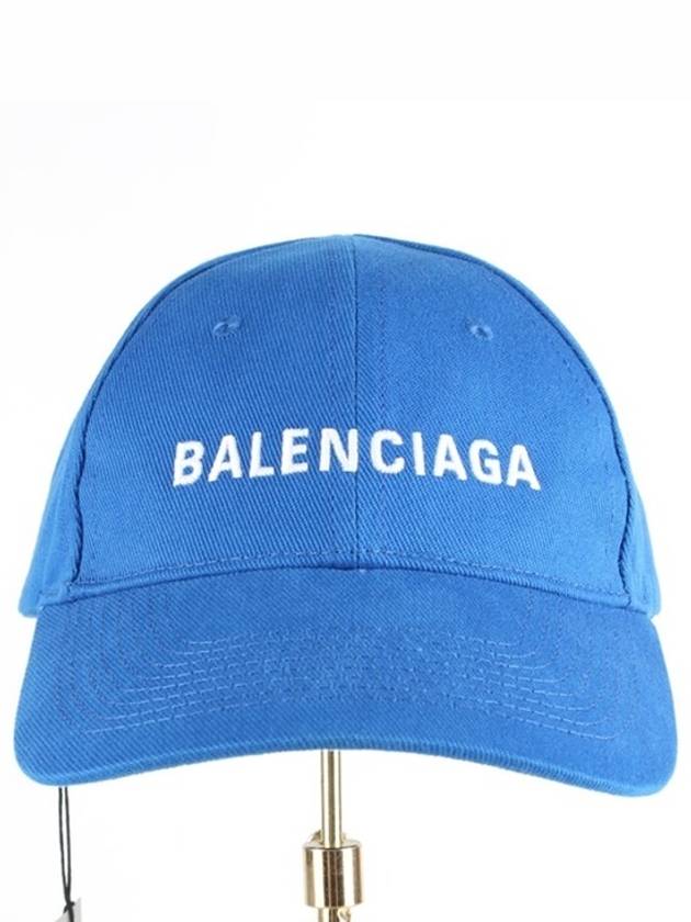 Logo Ball Cap Blue L - BALENCIAGA - BALAAN 3