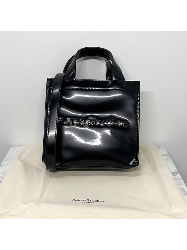 Logo Mini Tote Bag Black - ACNE STUDIOS - BALAAN 3