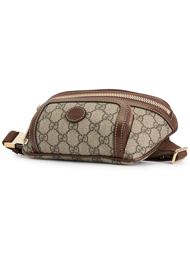 Interlocking GG Supreme Canvas Belt Bag Brown - GUCCI - BALAAN 6