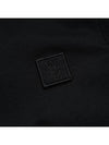 Back Logo Badge Round Cotton Short Sleeve T-Shirt Black - WOOYOUNGMI - BALAAN 5