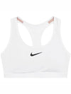 Genuine W Swoosh Pad Bra DX6822 100 - NIKE - BALAAN 1