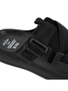 Shadow Strap Slippers Black - STONE ISLAND - BALAAN 5