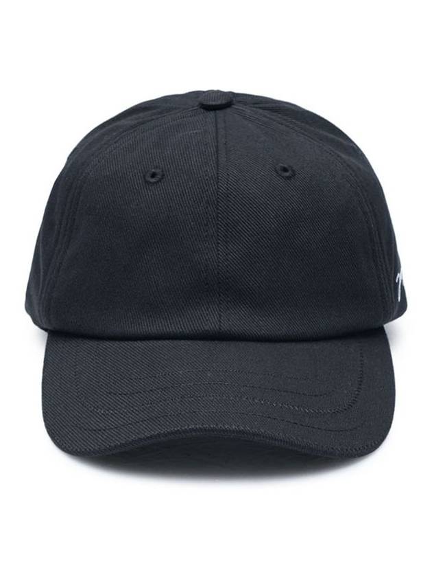 La Casquette Jacquemus Signature Cap Black - JACQUEMUS - BALAAN 2