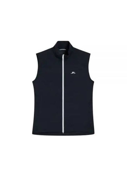 Men's Ash Light Packable Vest Navy - J.LINDEBERG - BALAAN 2