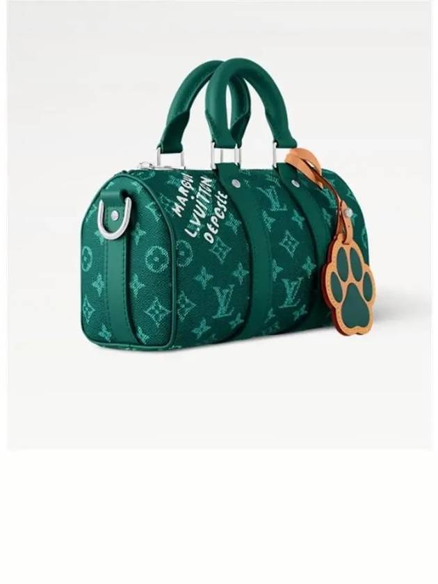 Keepall Bandoulier 25 Cross Bag Green - LOUIS VUITTON - BALAAN 3